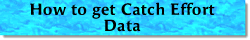 How to get Catch Effort Data